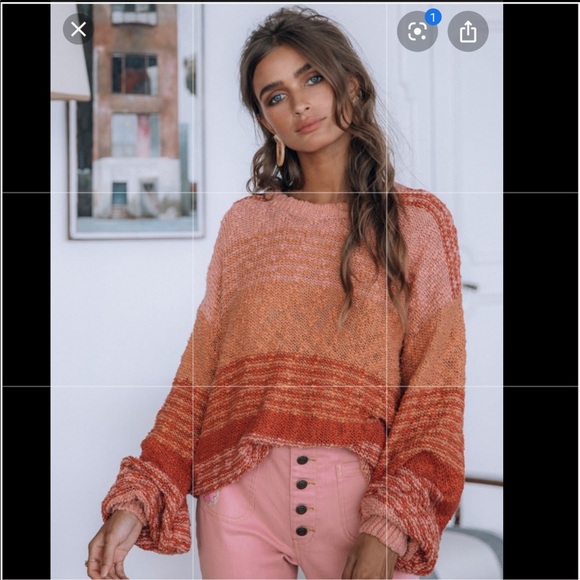 ‼️SOLD‼️ Spell Over the Rainbow Knit In Sunrise - Picture 1 of 8